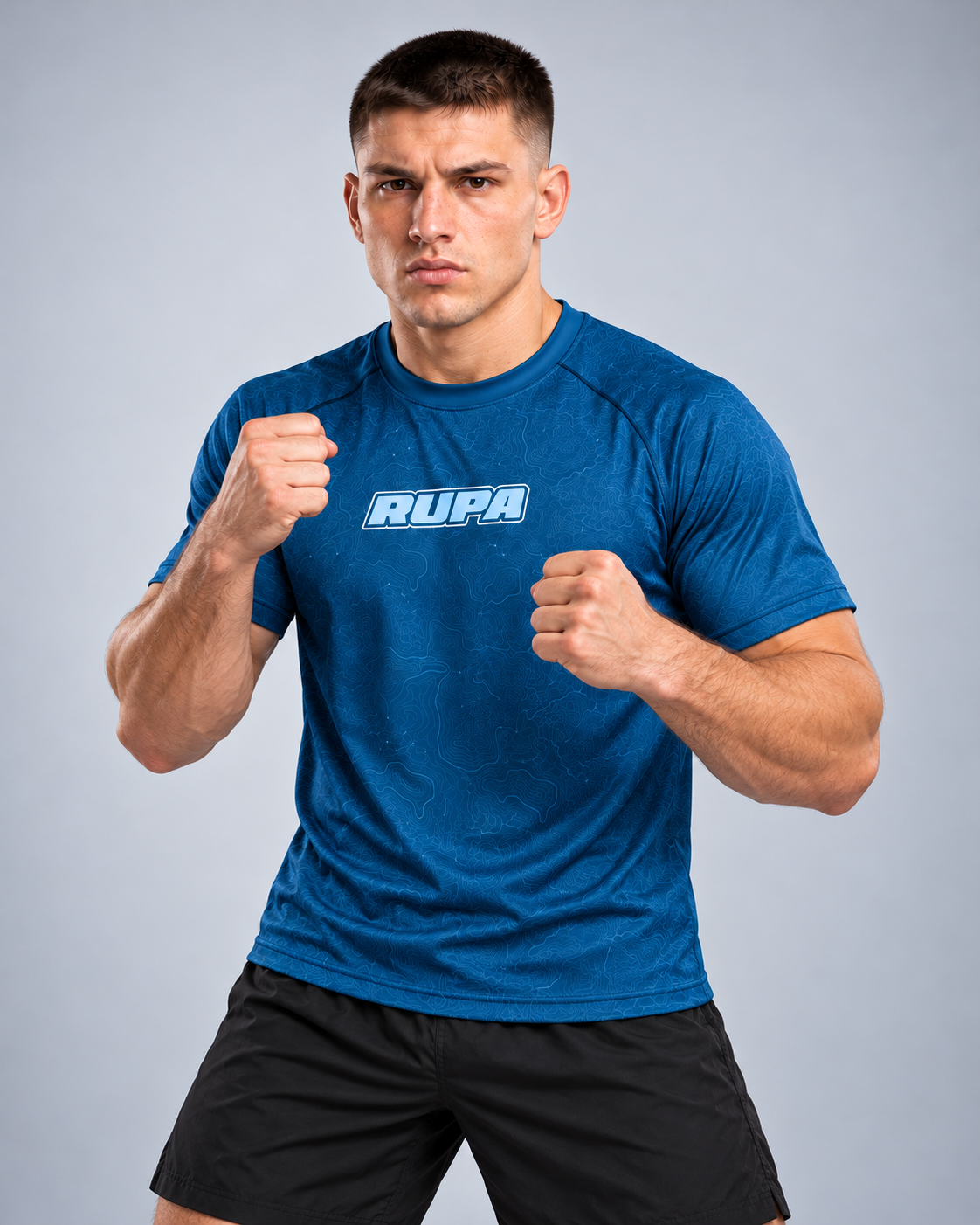 RUPA I UNDRG I BLUE I Dry Tech T-Shirt