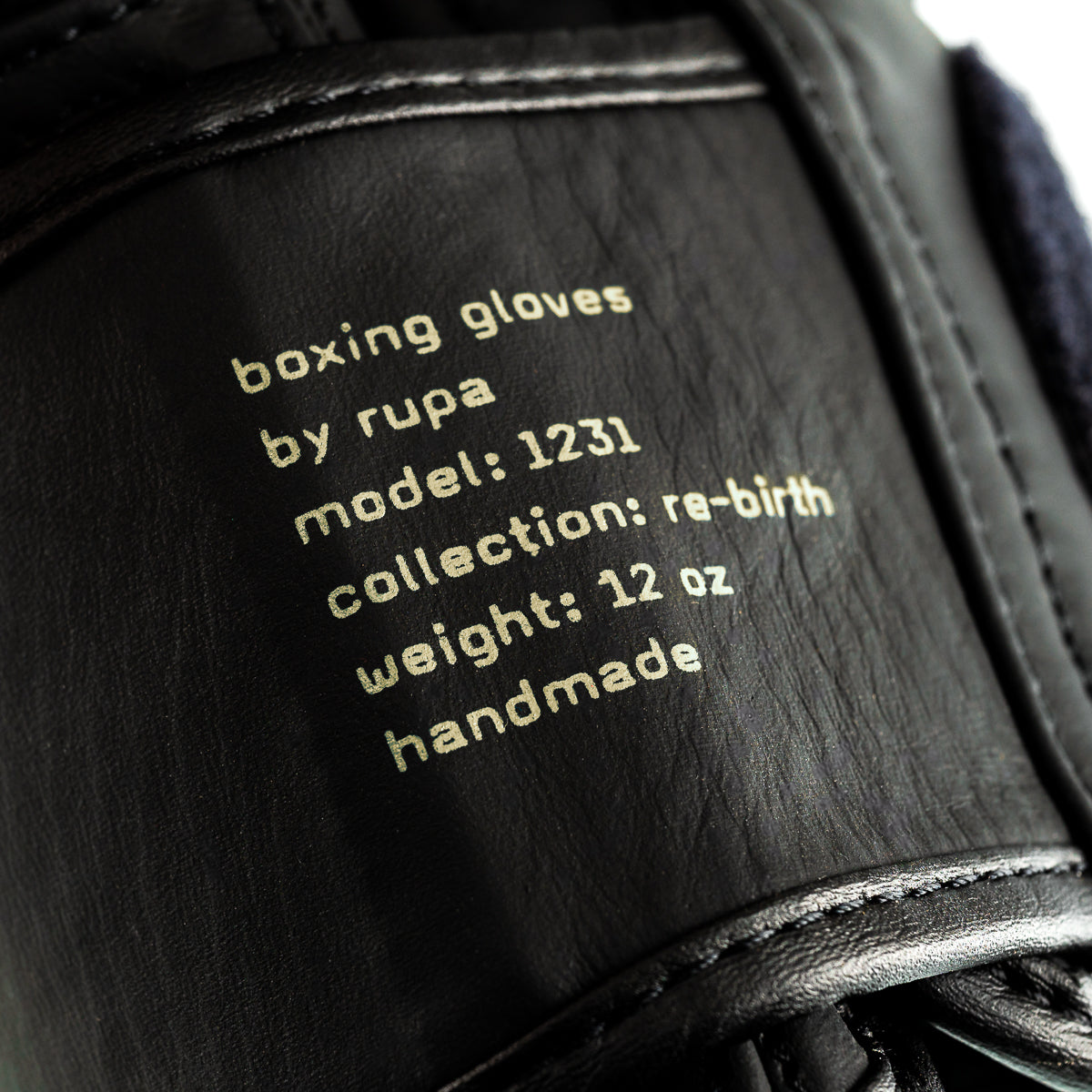 RUPA 1231 I Jet Black / Beige I rokavice za boks