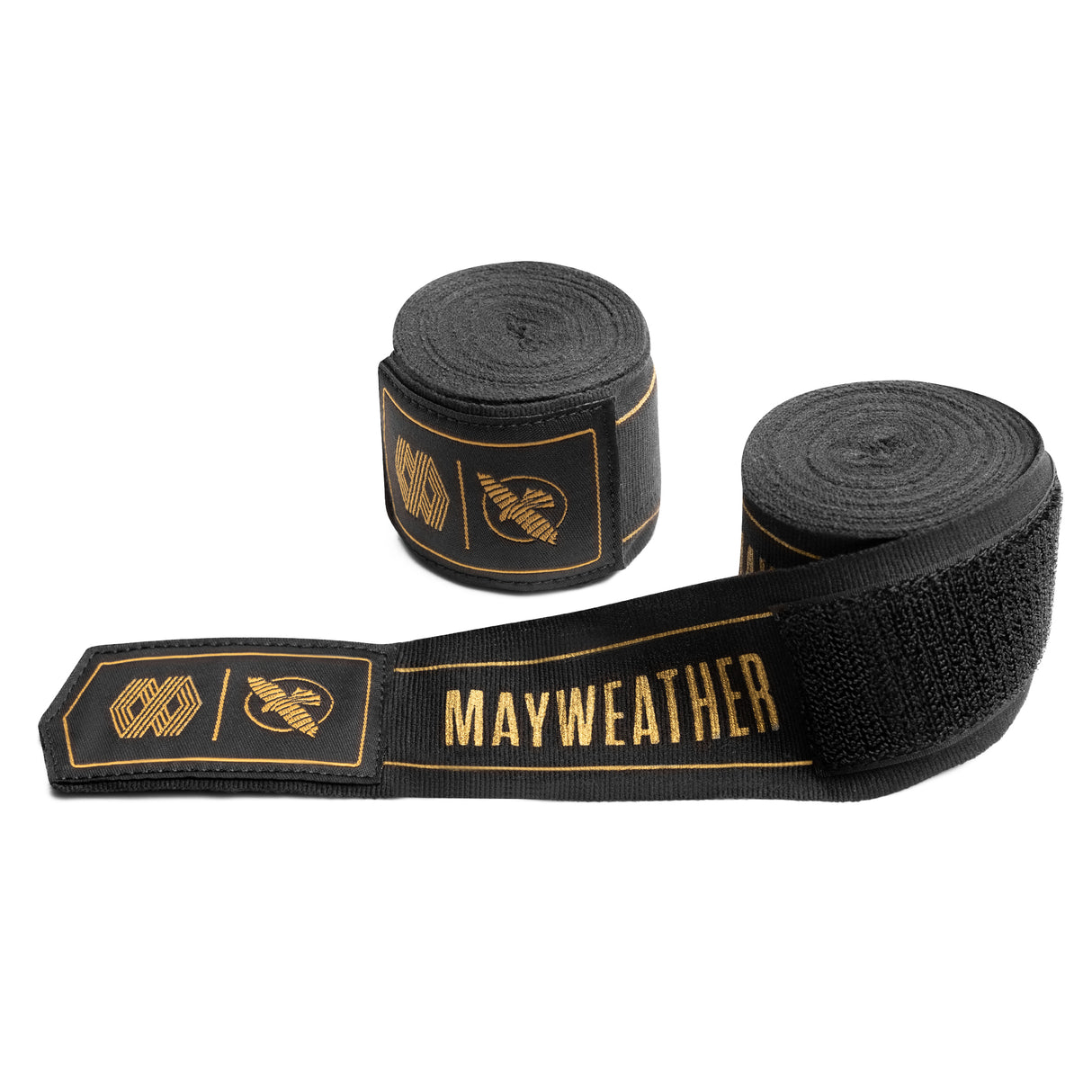 Hayabusa Mayweather 180" Stretch Black Bandaže