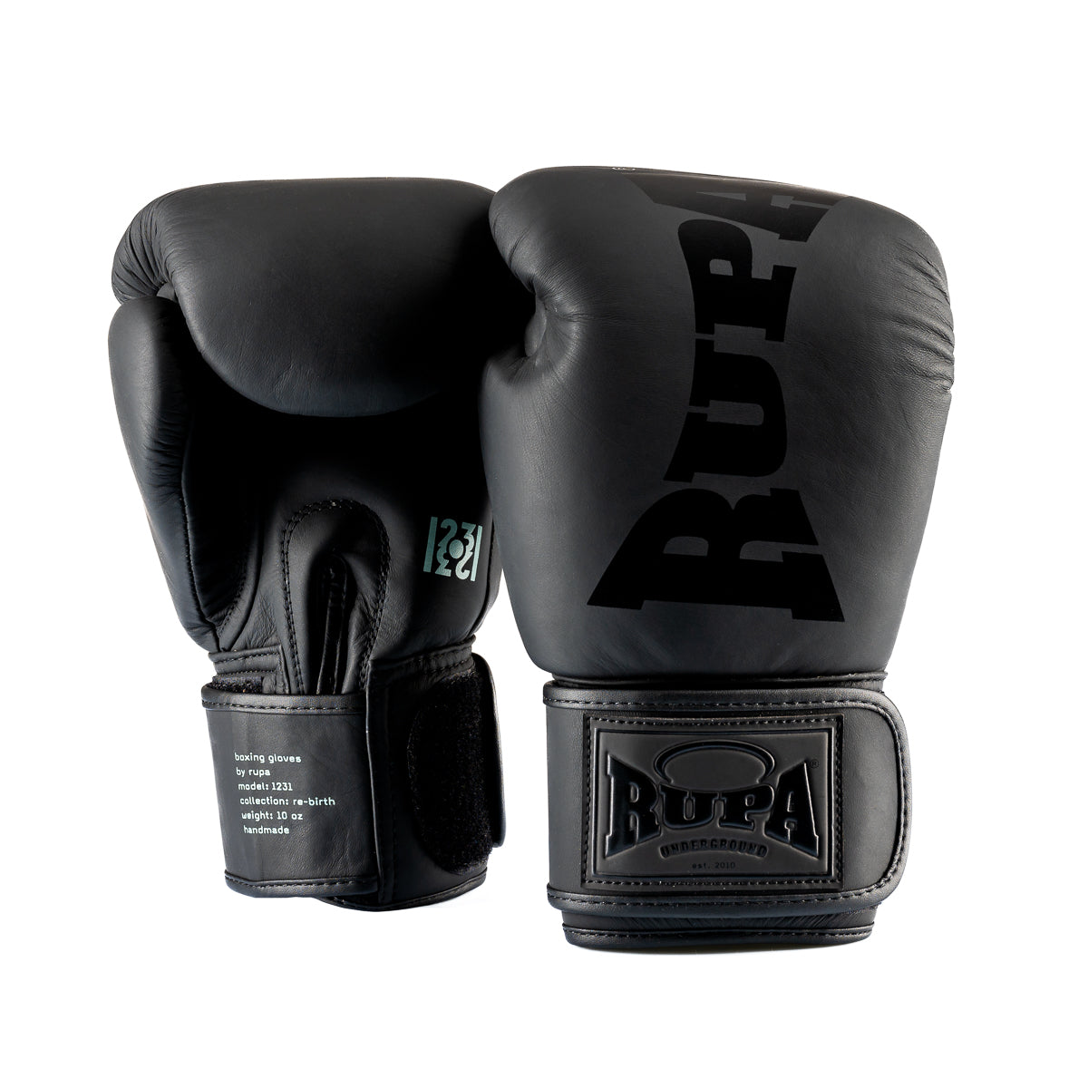 RUPA 1231 I Jet Black / Black I rokavice za boks