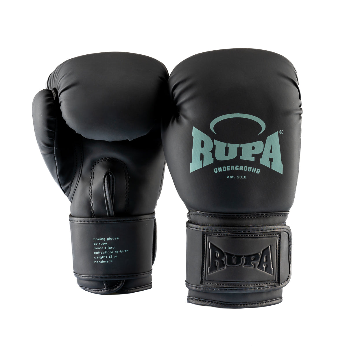 RUPA Jaro I Jet Black / Granite Mint I rukavice za boks