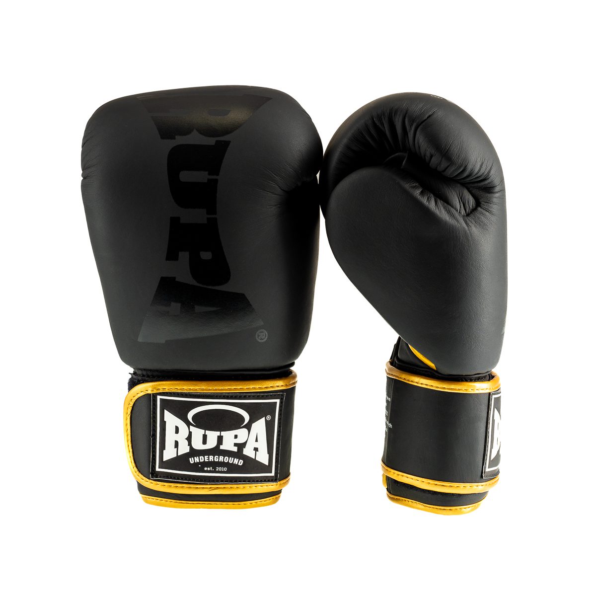 RUPA 1231 I Jet Black / Gold I Boxing Gloves