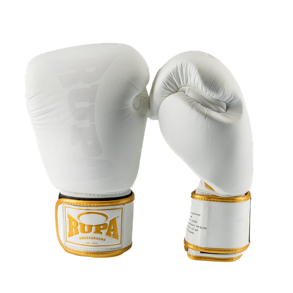 RUPA 1231 I Bright White / Gold I rukavice za boks
