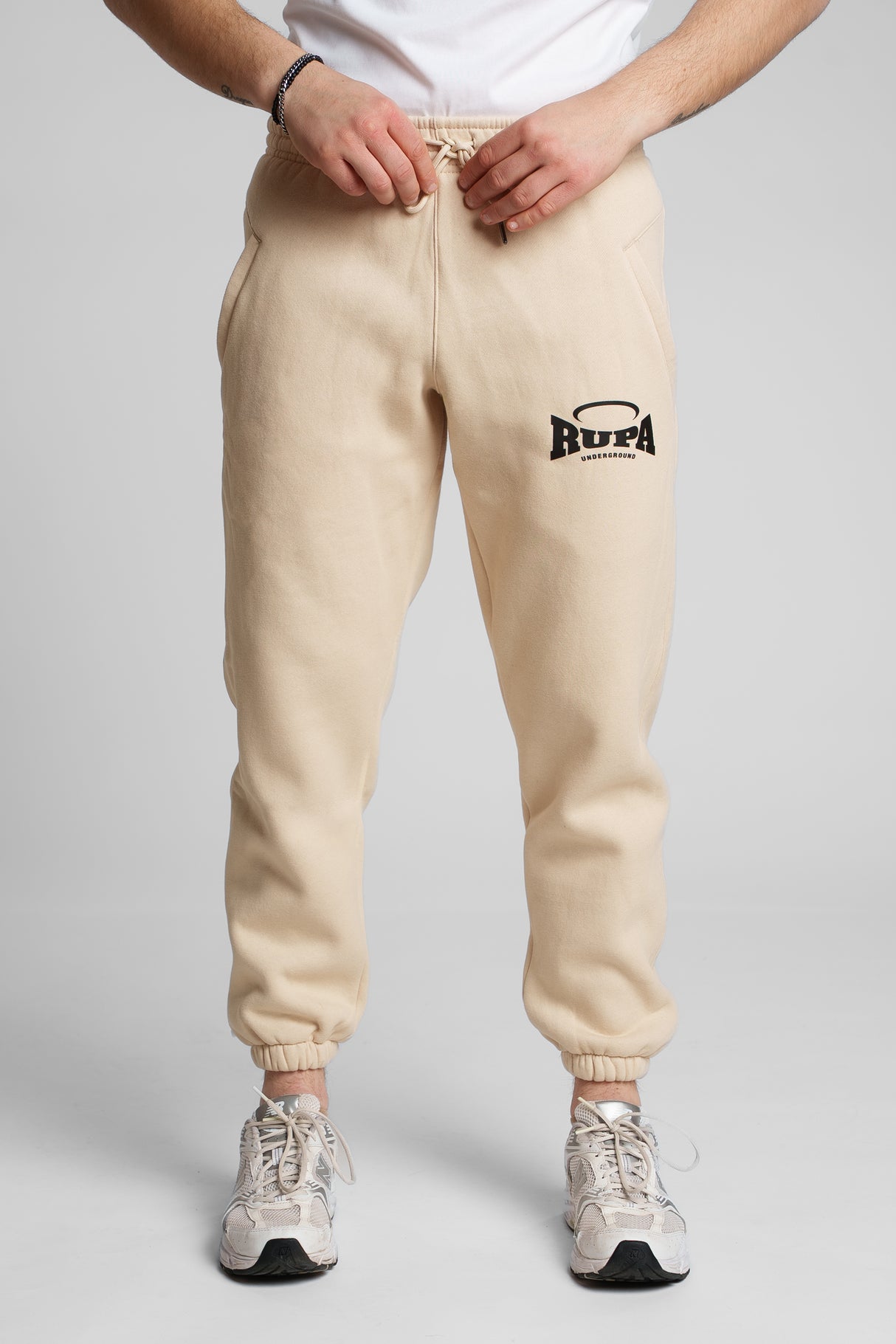 RUPA I BLKN01 I BEIGE/BLACK I HLAČE