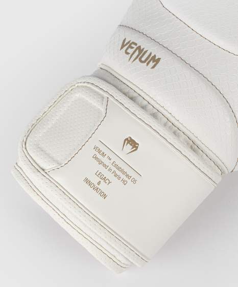 Venum Impact Evo Scales Boxing Gloves - Ivory
