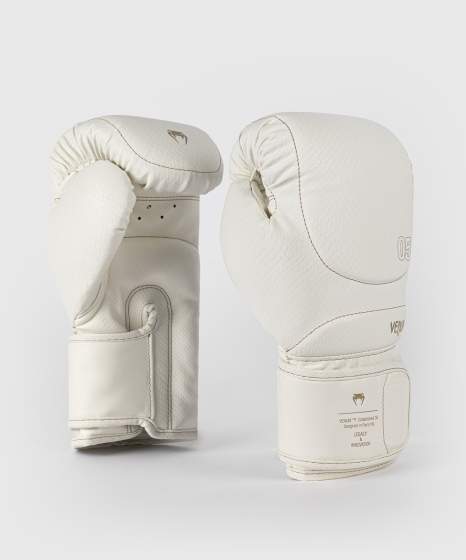 Venum Impact Evo Scales Boxing Gloves - Ivory