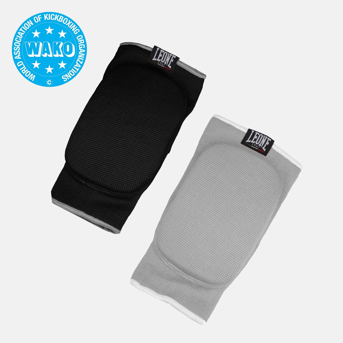 Leone 1947 PR344 Wako Black/Grey Elbow Guards