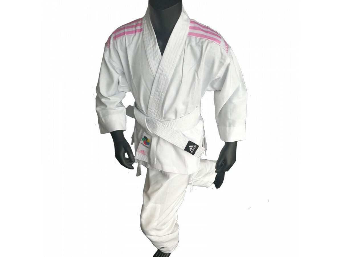 Adidas K200 Evolution White/Pink Otroški Kimono