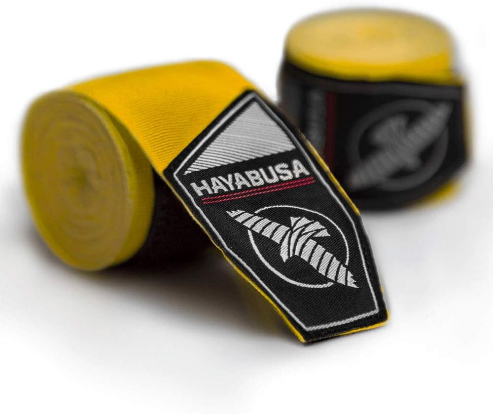 Hayabusa Perfect Stretch Yellow Handwraps