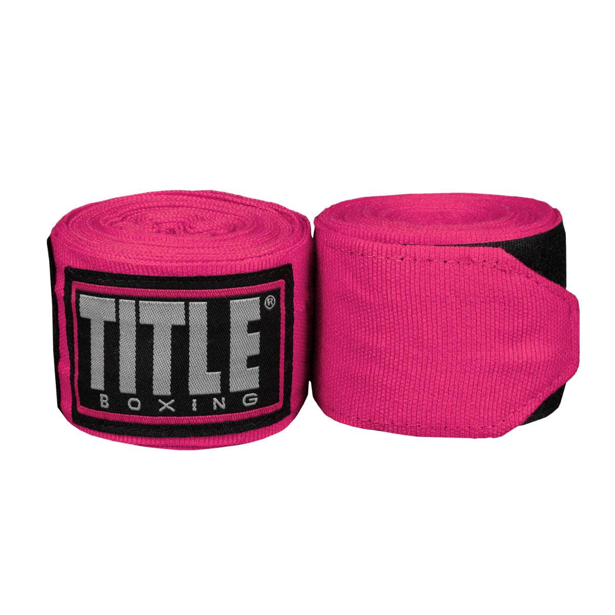 Title Fight Back Pink Semi-elastic 455cm Handwraps