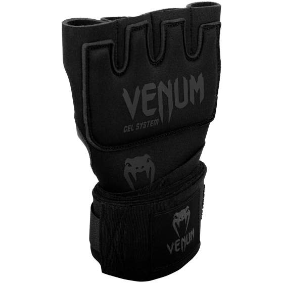 Venum Kontact Gel Black/Black Handwraps