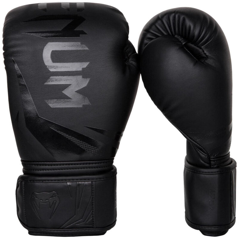 Venum Challenger 3.0 Black/Black Boxing Gloves