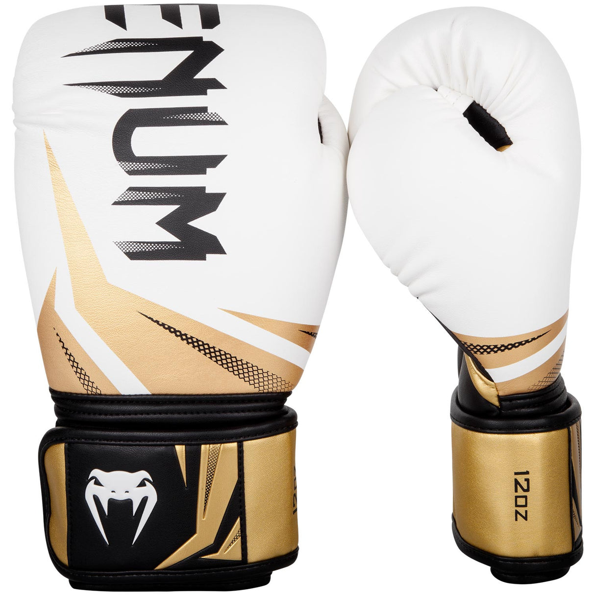 Venum Challenger 3.0 White/Black-Gold rokavice za boks