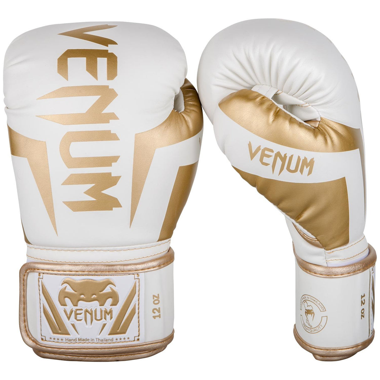 Venum Elite White/Gold rokavice