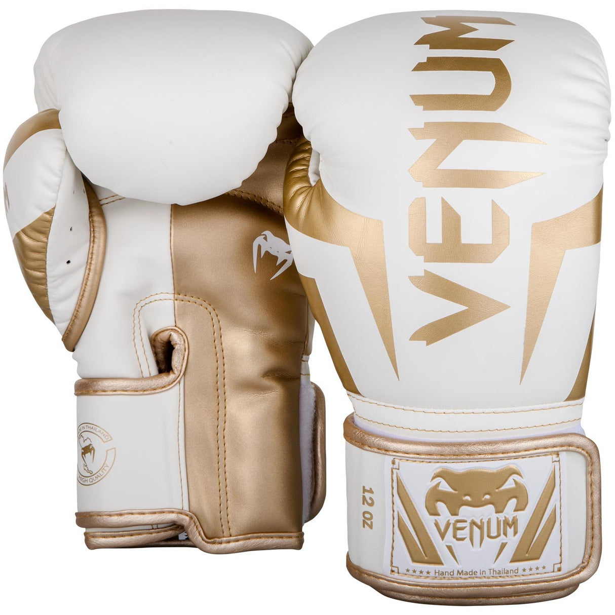Venum Elite White/Gold rokavice