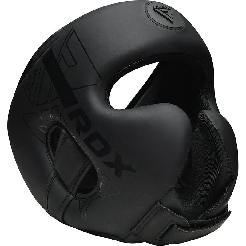 RDX F6 Kara Matte/Black kaciga