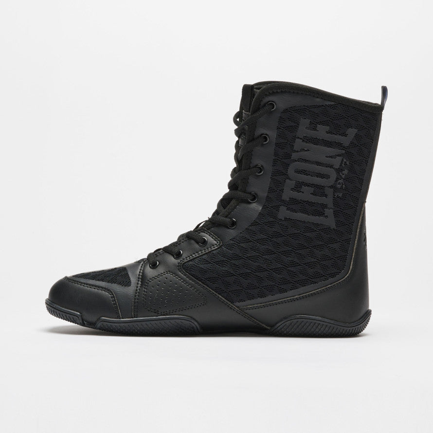 Leone 1947 CL102 Professional Black Boxing Shoes