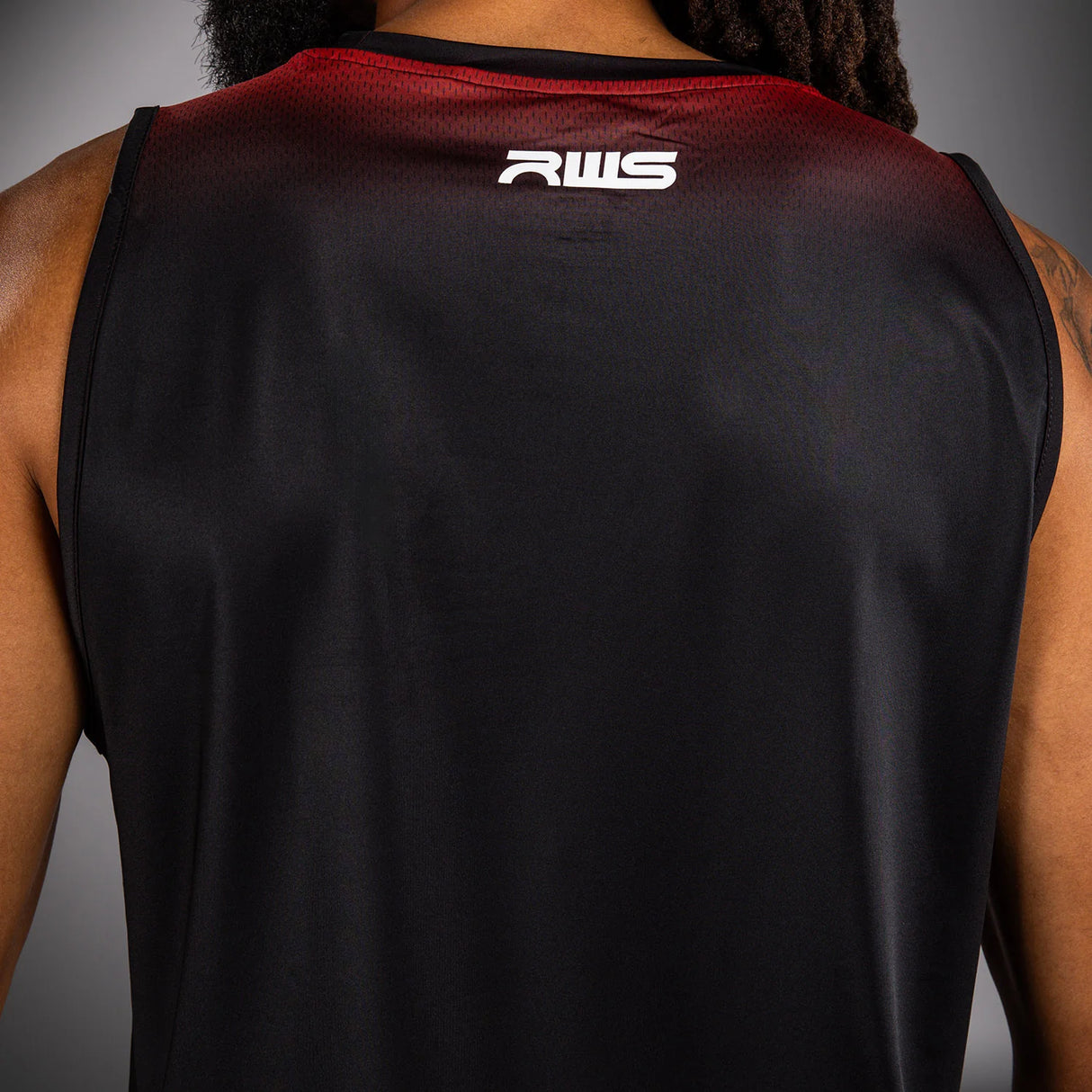 Venum x RWS 2.0 Dry Tech Black/Red Majica Brez Rokavov