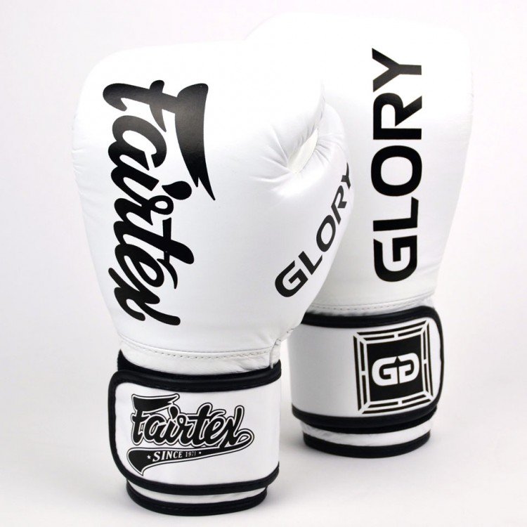 Fairtex x Glory White rukavice