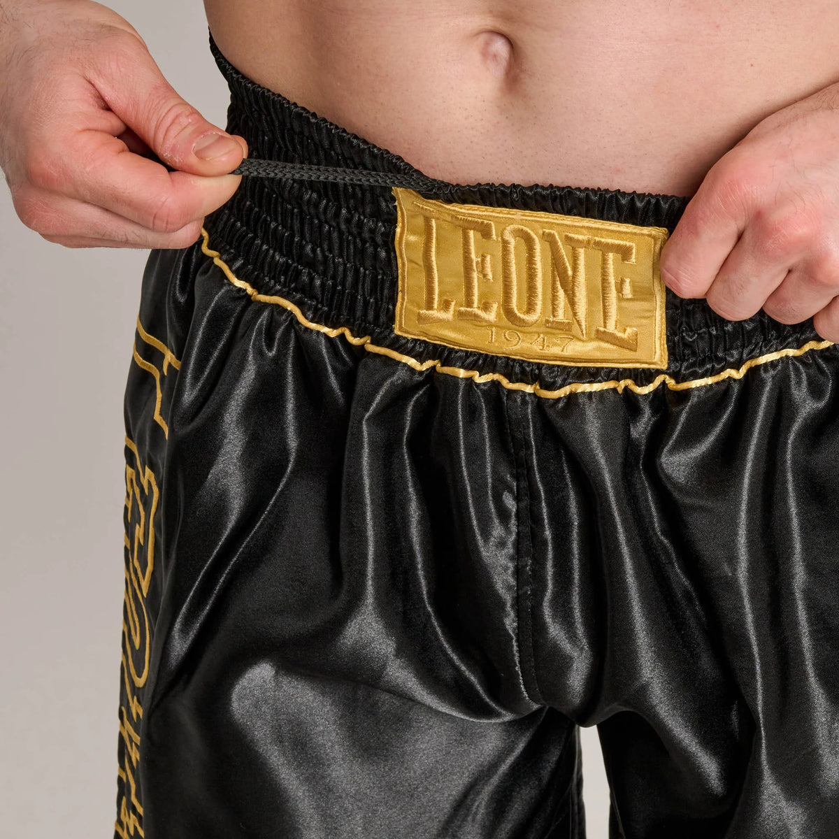 Leone 1947 AB233 DNA Premium Black Boxing Shorts