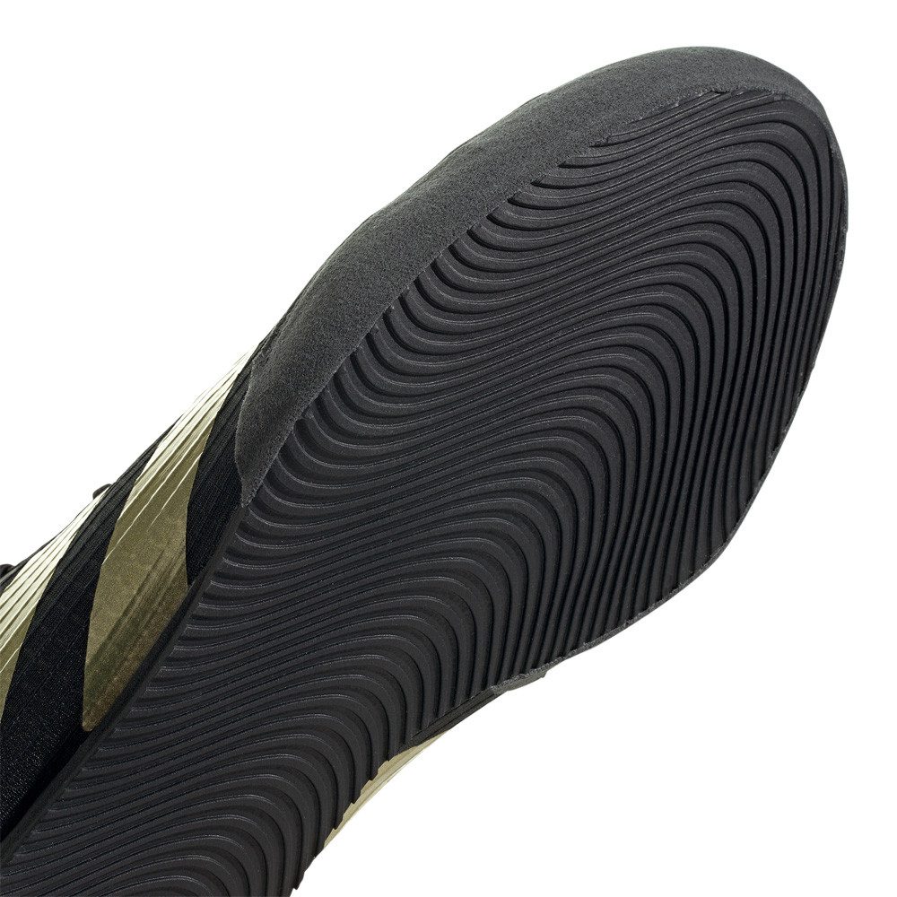 Adidas Box Hog 4 Black/Gold čevlji za boks