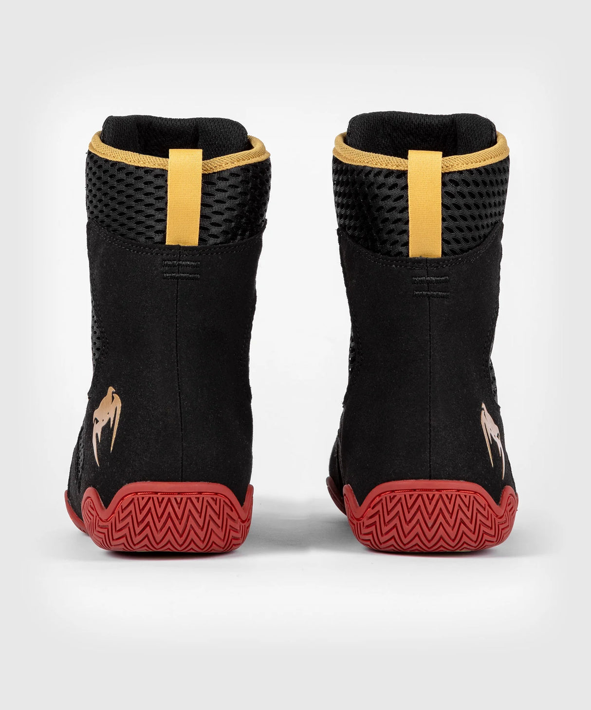 Venum Contender Black/Gold/Red Boxing Shoes