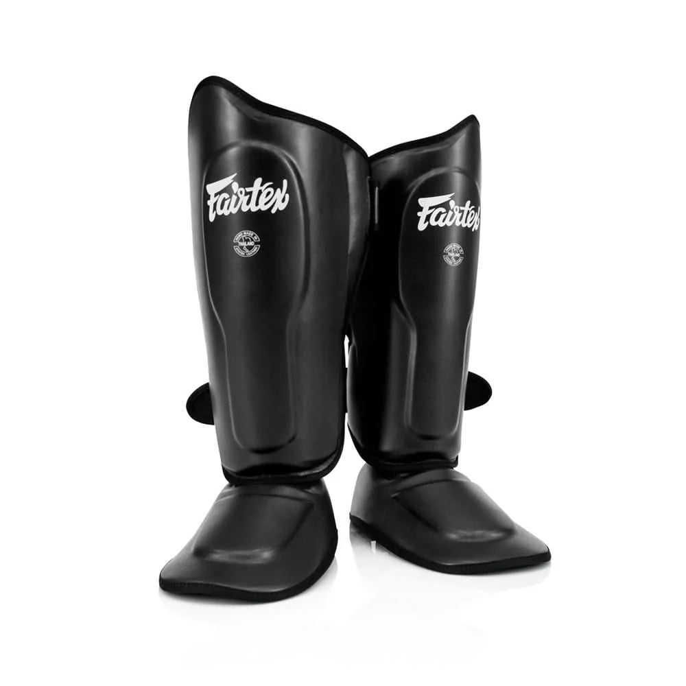 Fairtex SP9 Ultra Ergo Black štitnici za potkoljenicu i stopalo