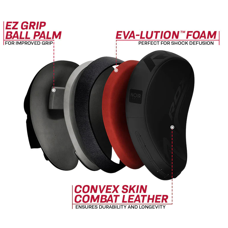 RDX T15 Black/Black Mitts