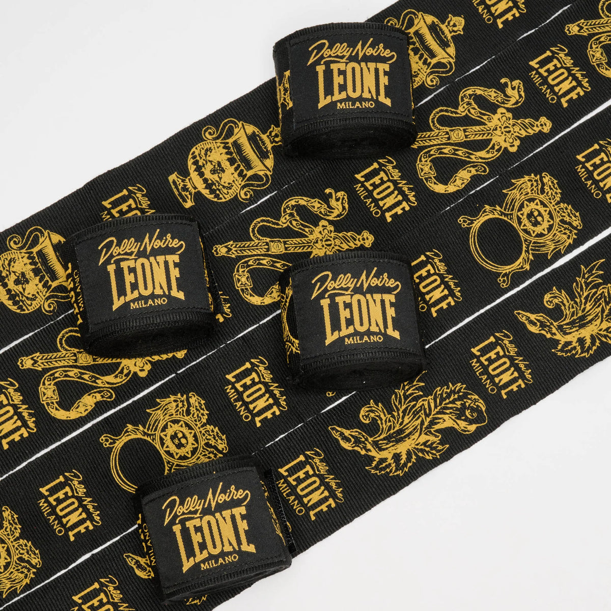 Leone 1947 x Dolly Noire AB705PDN Pack x 3 Handwraps