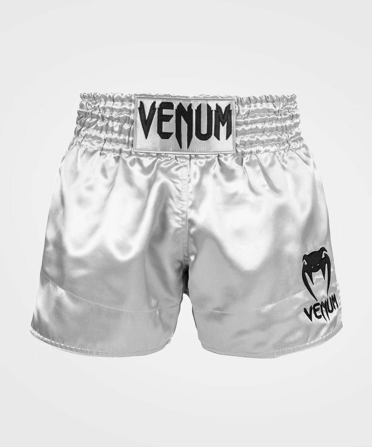 Venum Muay Thai Classic Silver/Black hlačice za tajlandski boks