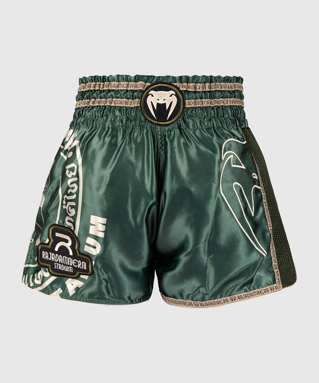 Venum x Rajadamnern Military Green Muay Thai Shorts
