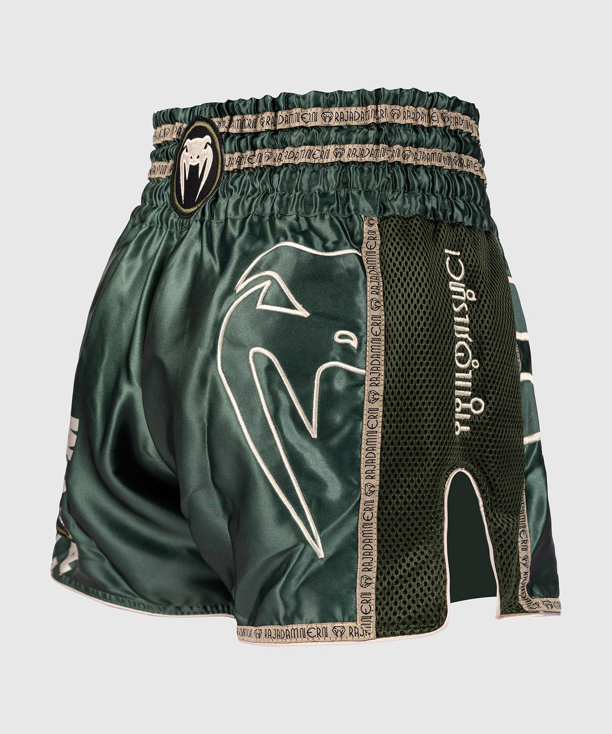 Venum x Rajadamnern Military Green Muay Thai Shorts