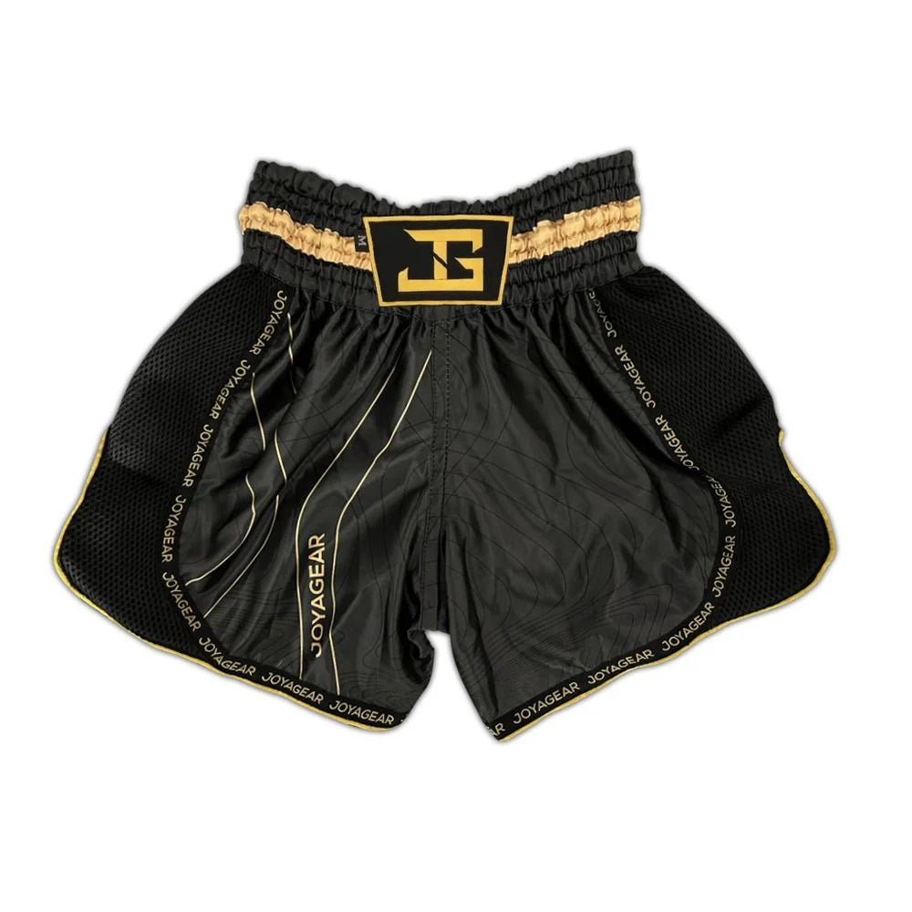 Joya Essential Black/Gold Hlačke Za Tajski Boks