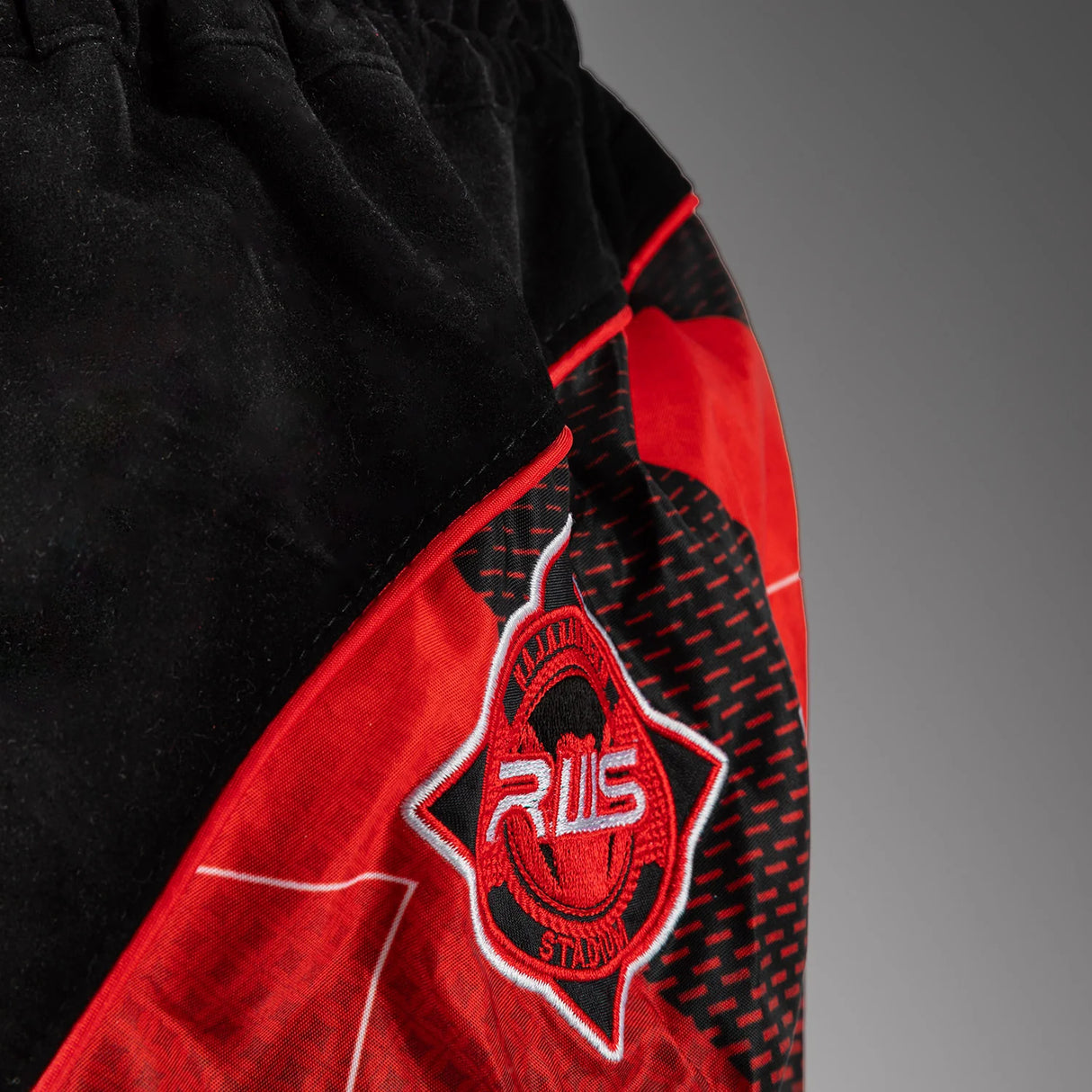 Venum x RWS 2.0 Black/Red Thai Boxing Shorts