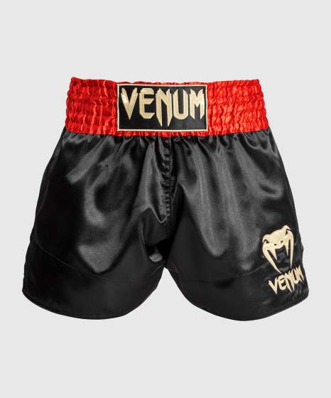 Venum Muay Thai Classic Red/Black/Gold hlaćice