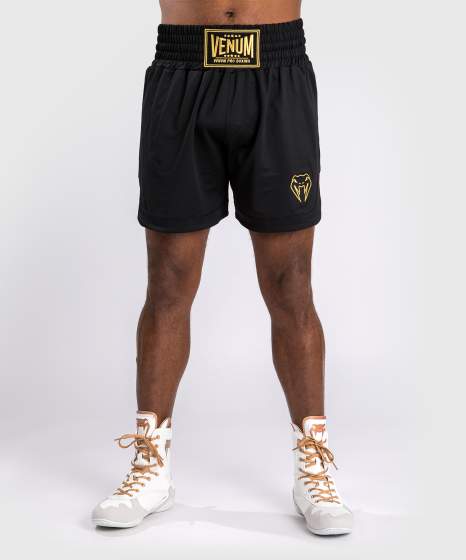 Venum Classic Black/Gold hlačke za boks