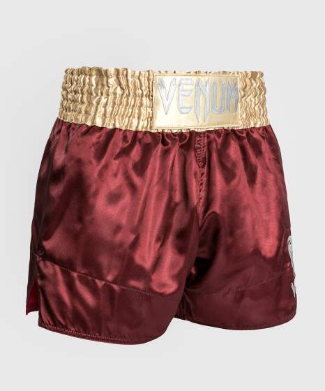 Venum Muay Thai Classic Burgundy/Gold/White hlačke