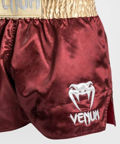 Venum Muay Thai Classic Burgundy/Gold/White hlačke