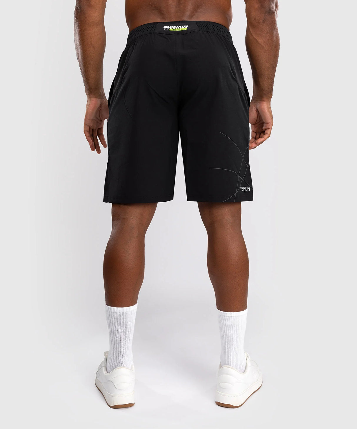 Venum Training Camp 4.0 Black/Neo Green Training Shorts