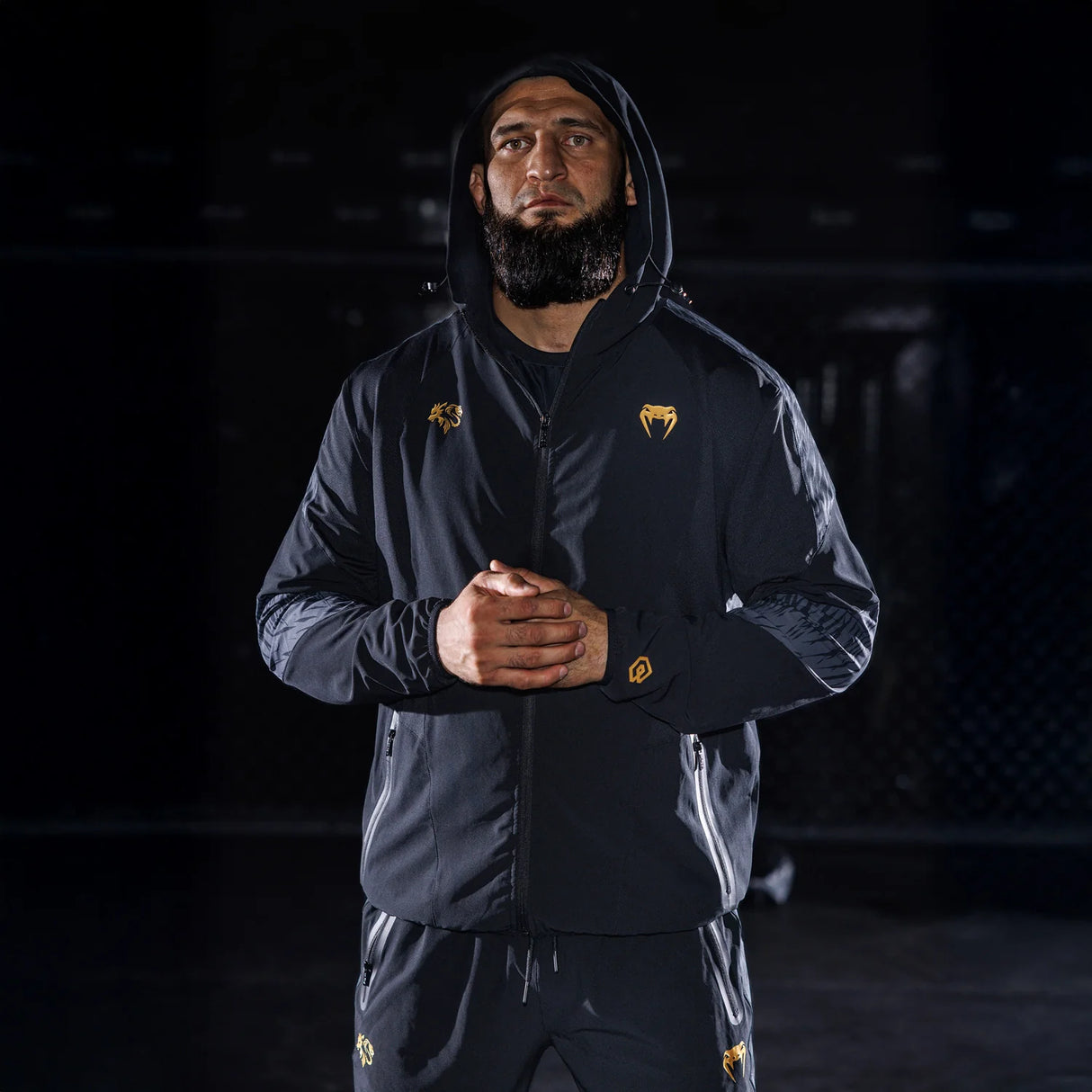 Venum x Chimaev Black/Grey Track jakna