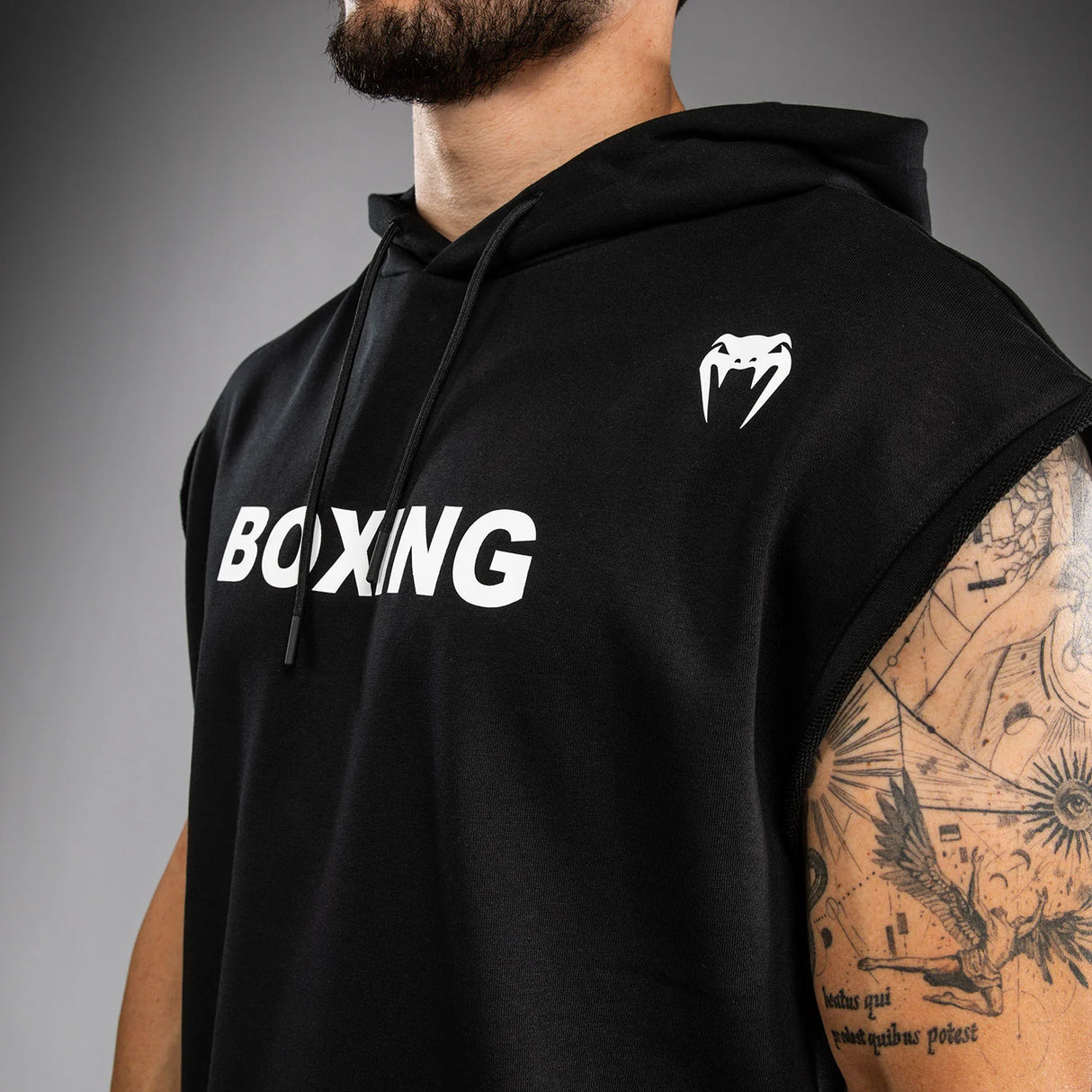 Venum Boxing VT Black/White Hoddie Bez Rukava