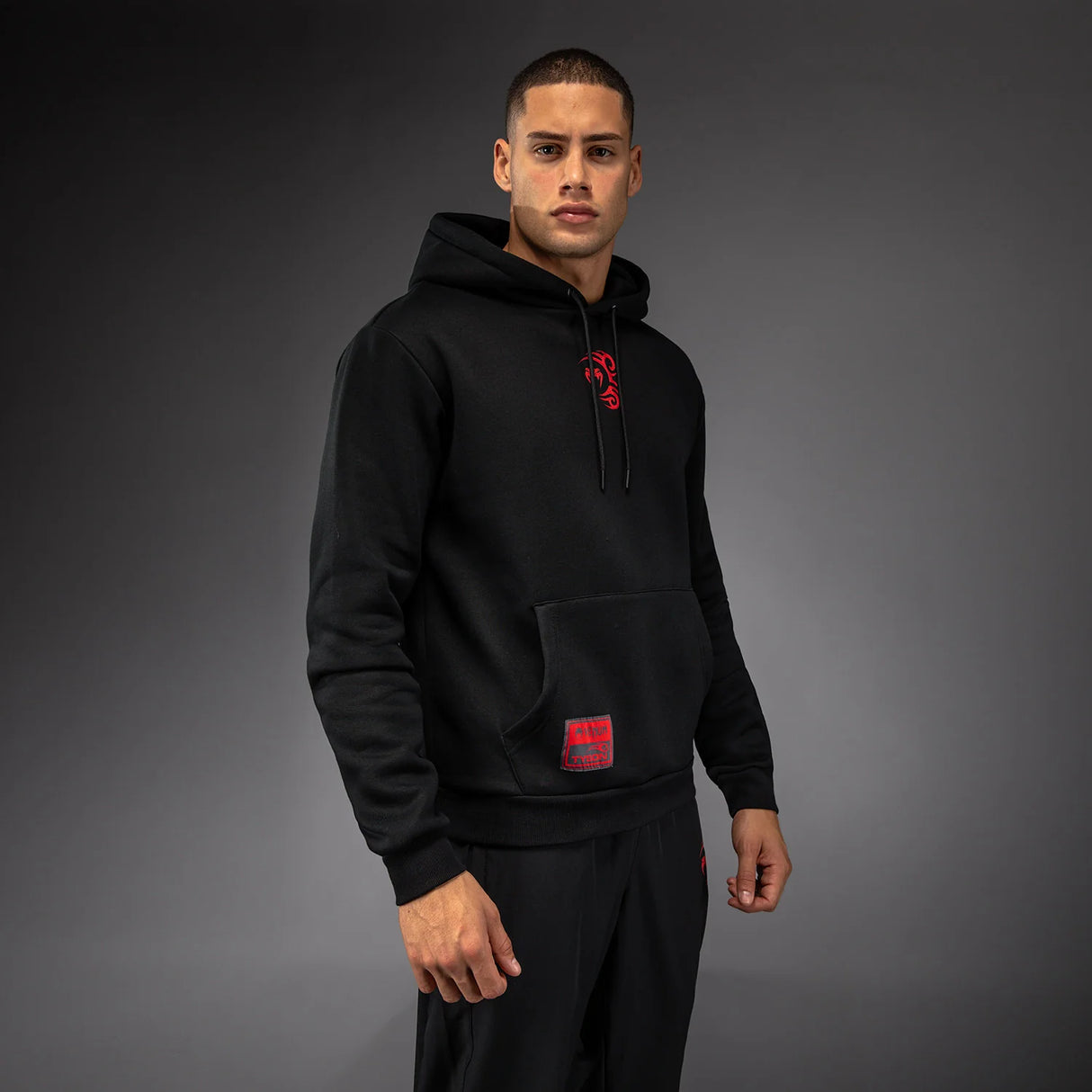 Venum x Mike Tyson Tiger Deep Black/Intense Red Hoodie