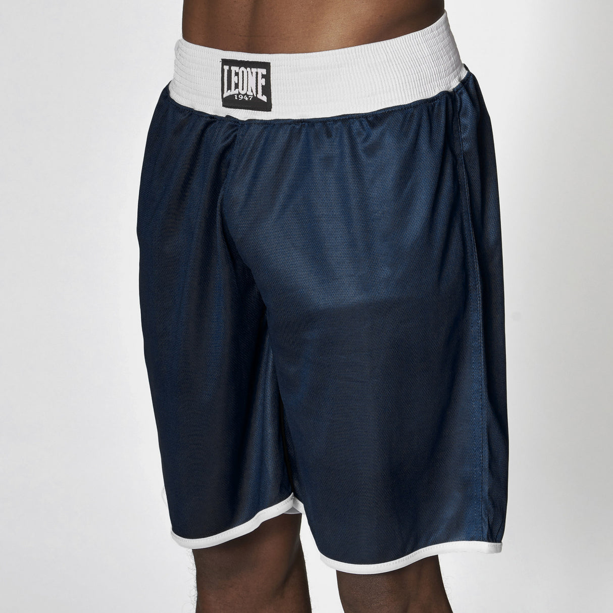 Leone 1947 AB215 Blue/Res obojestranske dres hlačke za boks