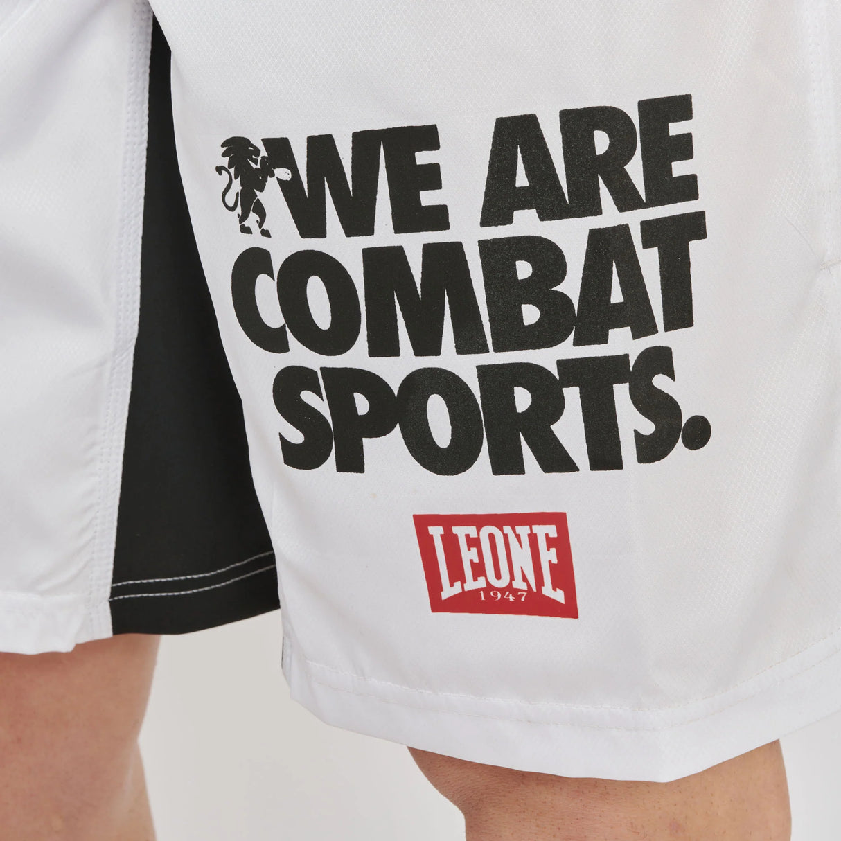 Leone 1947 AB952 Logo Wacs White hlačke za MMA