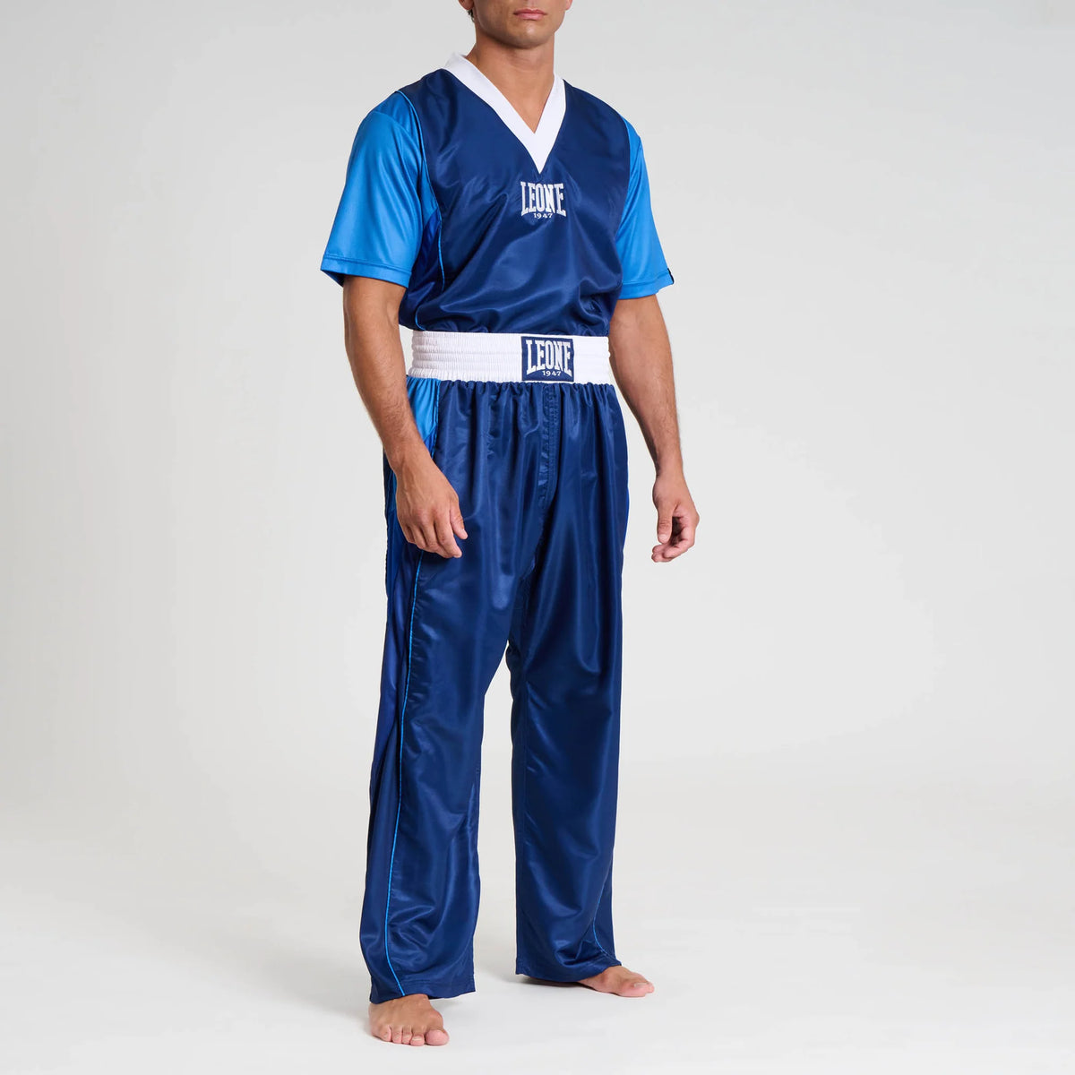 Leone 1947 AB991 WAKO Point Fighting Uniform Blue