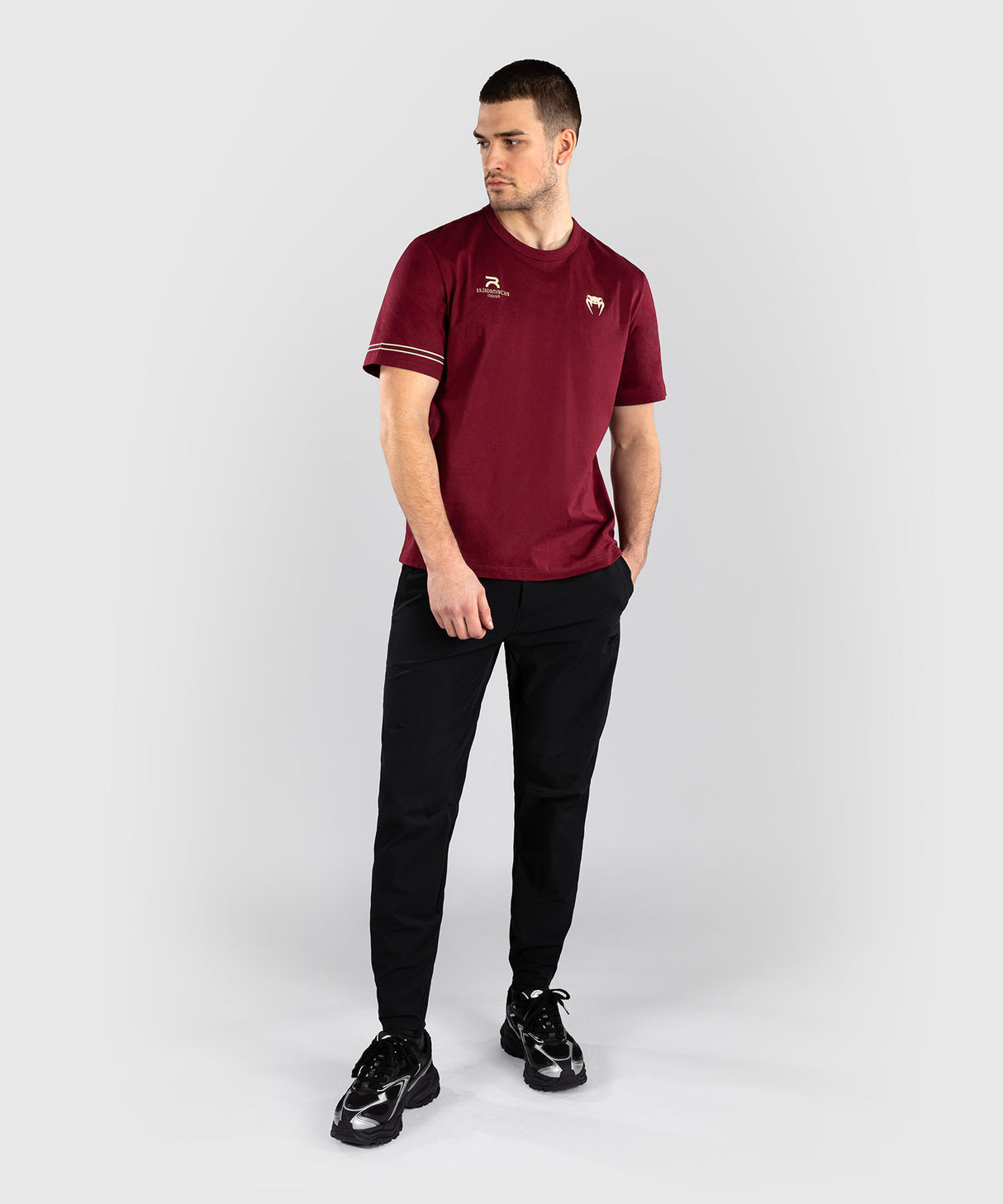 Venum x Rajadamnern Burgundy majica