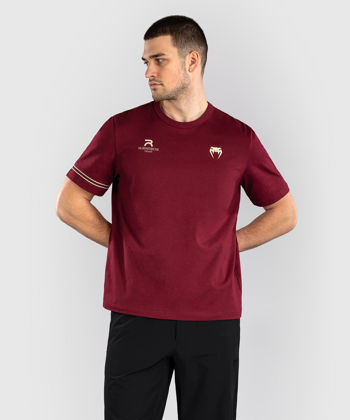 Venum x Rajadamnern Burgundy majica
