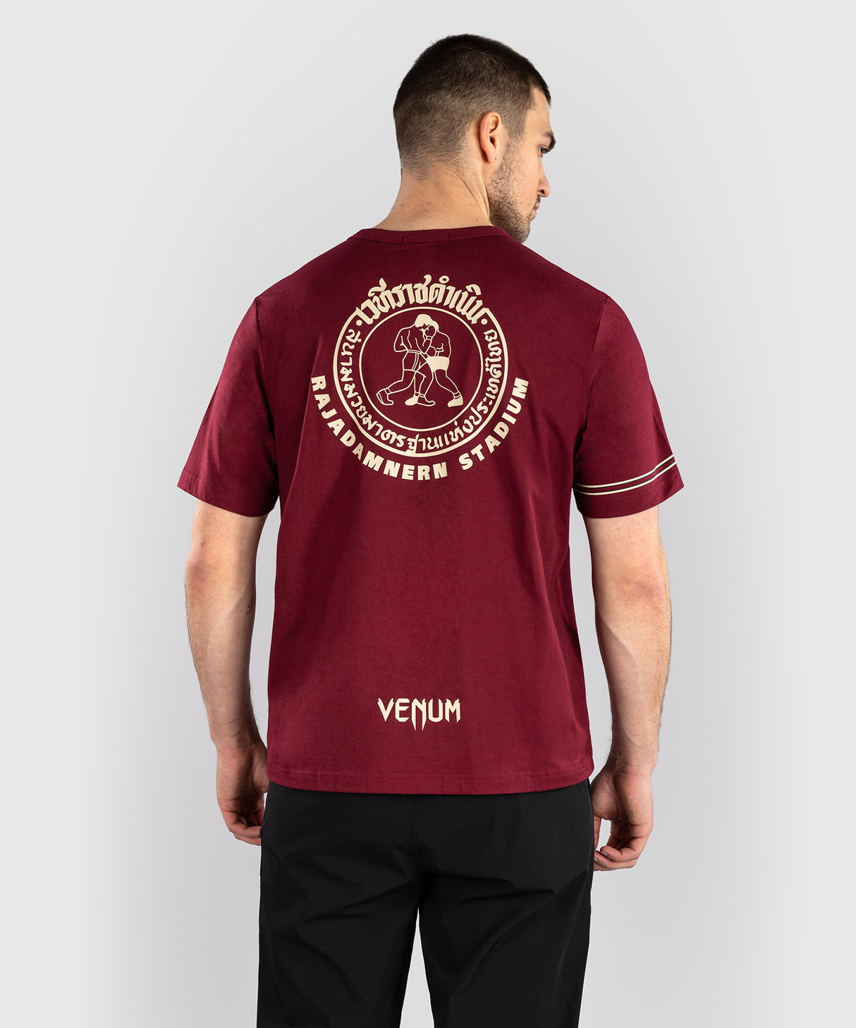 Venum x Rajadamnern Burgundy majica