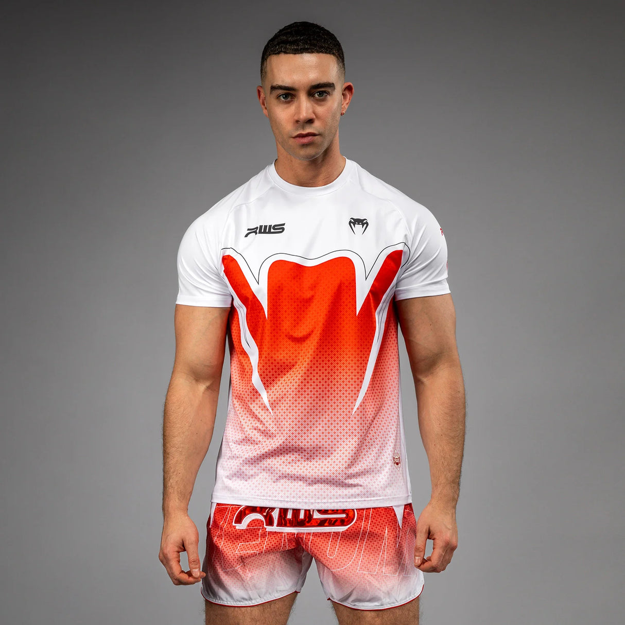 Venum x RWS 2.0 Dry Tech White/Red Majica