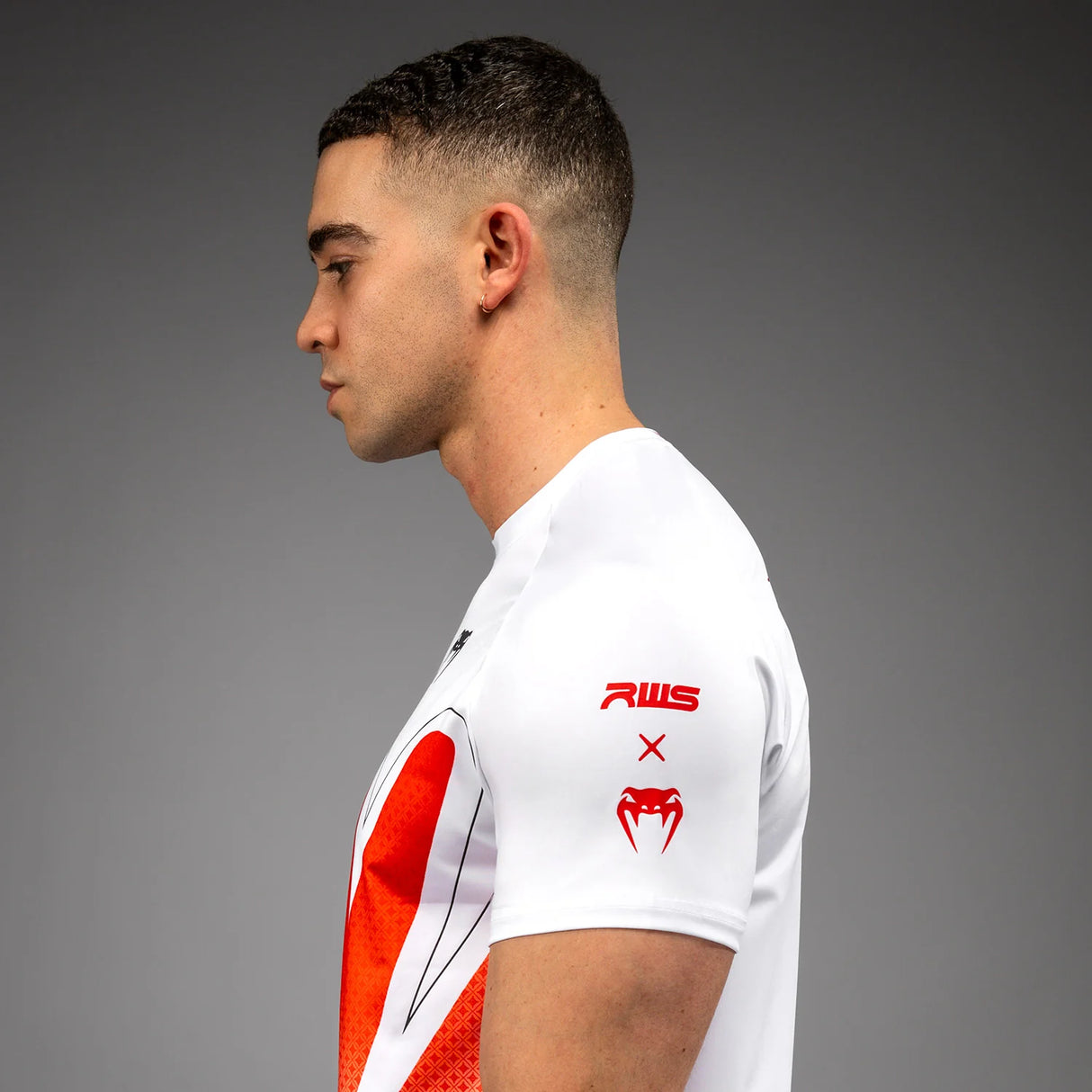 Venum x RWS 2.0 Dry Tech White/Red Majica